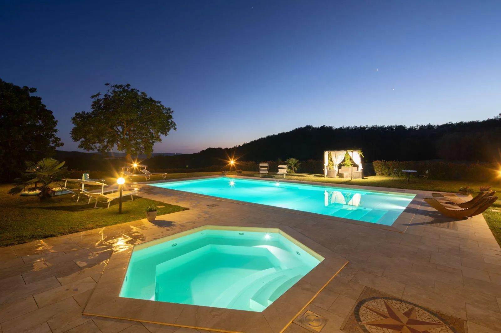La piscina di Villa Ermida
